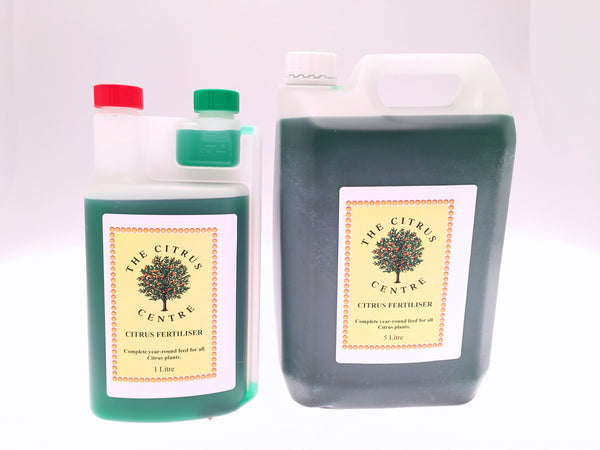 1 and 5 Litre Bottle of Citrus Centre Fertiliser