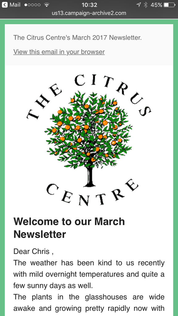 March Newsletter